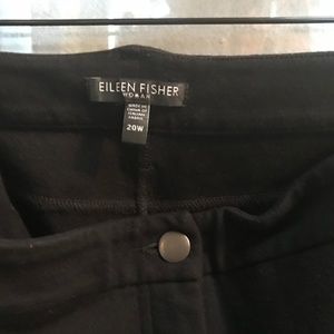 EILEEN FISHER VISCOSE STRETCH PANTS SIZE 20 NWOT